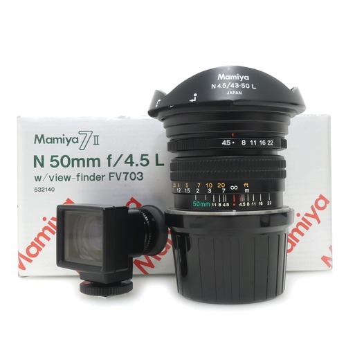 [중고] 마미야 Mamiya N 50mm F4.5 L 박스품 [ 마미야 7 , 마미야 7 II 용 ] (A+)