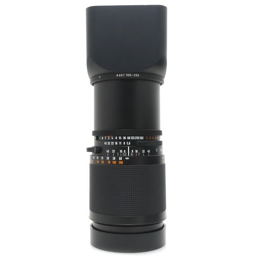 [중고] 핫셀 HASSELBLAD Carl Zeiss Sonnar CF 250mm F5.6 T* + 후드포함 (A+)