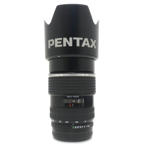 [중고] 펜탁스 PENTAX 645 SMC ZOOM FA 80-160mm F4.5 + 후드포함 (A)