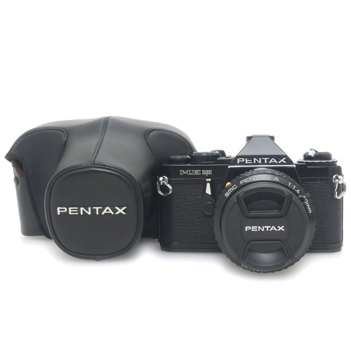 [중고] 펜탁스 PENTAX ME Super BODY [ Black ] + 펜탁스 PENTAX SMC A 50mm F1.4 + 케이스포함 (A)