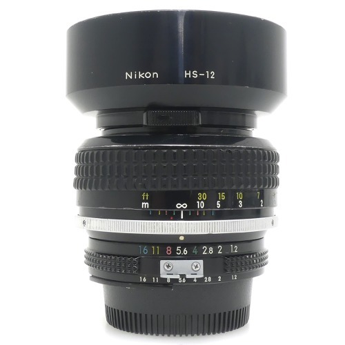 [중고] 니콘 Nikon MF Ai 55mm F1.2 + HS-12 후드포함 (A)