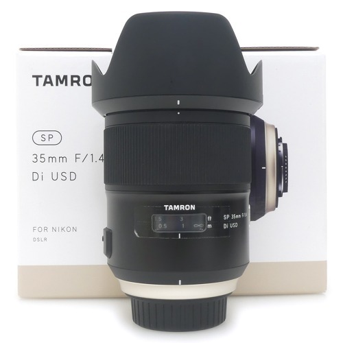 [중고] 탐론 TAMRON SP 35mm F1.4 Di USD F045 정품 , 박스품 For 니콘 F 마운트 (S)