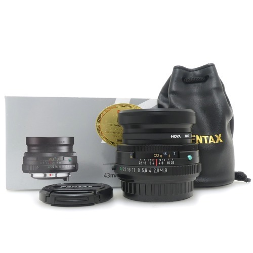 [중고] 펜탁스 HD PENTAX FA 43mm F1.9 Limited [ BLACK ] 세기P&amp;C 정품 , 박스품 (A+)