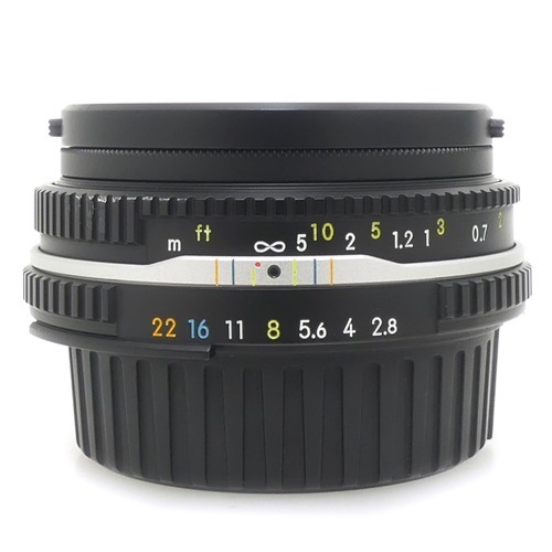 [중고] 니콘 Nikon MF Ai-s NIKKOR 45mm F2.8 P Pancake Lens [ BLACK ] + 니콘 HN-35 전용후드 , 전용 렌즈캡 (A)