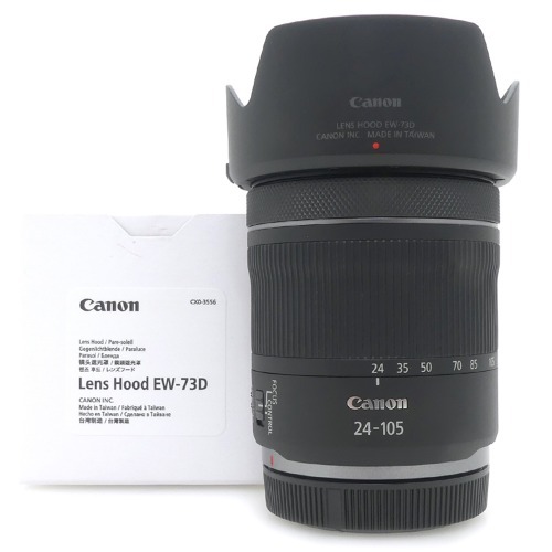 [중고] 캐논 Canon RF 24-105mm F4-7.1 IS STM 정품 + 캐논 EW-73D 후드포함 * 무상 보증 기간 2026년 1월 13일* (S)