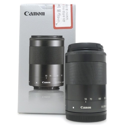 [중고] 캐논 Canon EF-M 55-200mm F4.5-6.3 IS STM 정품 , 박스품 (A)