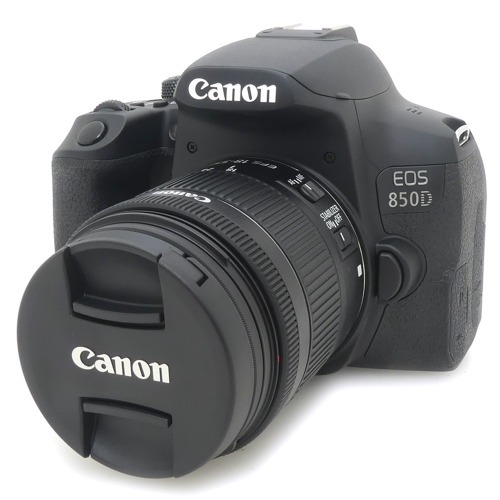 [중고] 캐논 Canon EOS 850D Kit 정품 + 캐논 EF-S 18-55mm F4-5.6 IS STM - 부속포함 * 8,500 컷 (S)