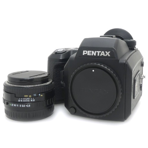 [중고] 펜탁스 PENTAX 645N II - 645n2 - BODY + 펜탁스 PENTAX 645 FA 75mm F2.8 + 스트랩포함 (A+) -+ 예약 -