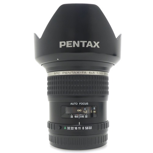 [중고] 펜탁스 PENTAX 645 SMC FA 35mm F3.5 AL (IF) + 후드포함 (A+)