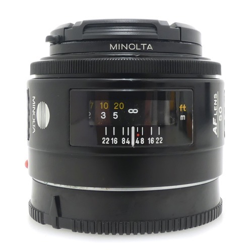 [중고] 미놀타 MINOLTA AF 50mm F1.4 + 미놀타 49mm 필터포함 - Sony Minolta A-mount (A)