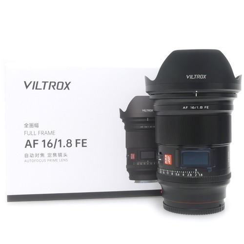 [중고] 빌트록스 VILTROX AF 16mm F1.8 FE 정품 , 박스품 For 소니 E마운트 렌즈 (S)