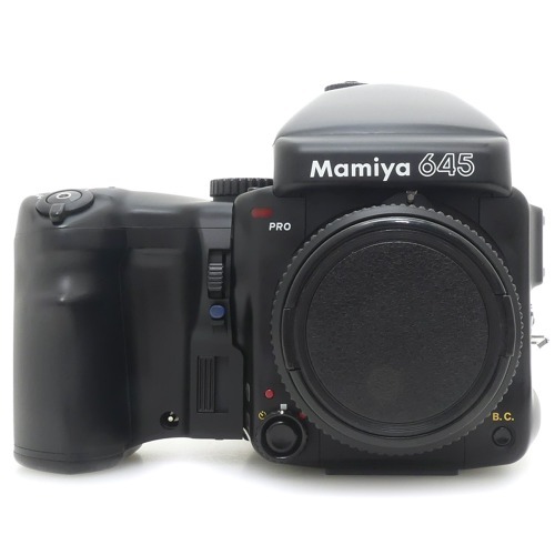 [중고] 마미야 Mamiya 645 PRO Kit + 마미야 SEKOR C 80mm F2.8 N + 필름홀더 , 스트랩포함 (A+)