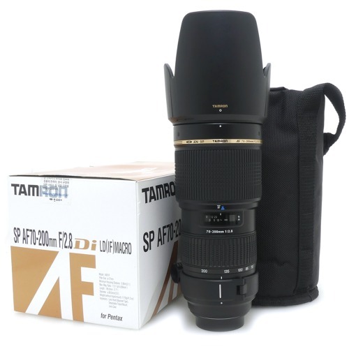 [중고] 탐론 TAMRON SP AF 70-200mm F2.8 Di LD(IF) MACRO 썬포토 정품 , 박스품 For 펜탁스 ...