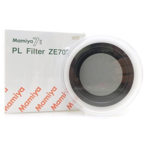 [중고-위탁판매] 마미야 Mamiya II PL Polarizing Filter ZE702 박스품 AN701 Adapter 포함  마미야 7II 용 PL 필터 (S)