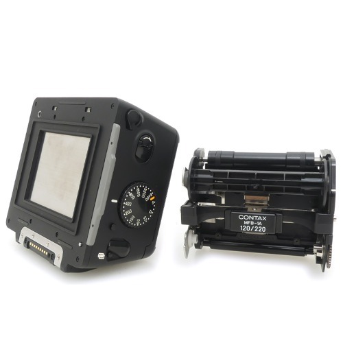 フィルムカメラ CONTAX MFB-1B 220 Film Insert Holder 645 CONTAX MFB-1B 220 For 645 Vacuum Film Insert From Japan