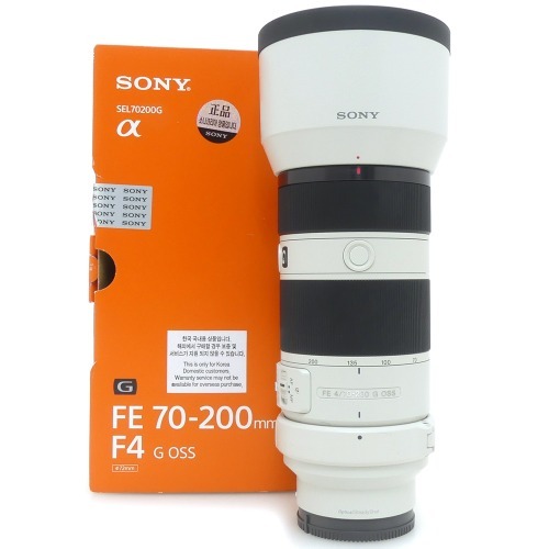 중고] 소니 SONY FE 70-200mm F4 G OSS [SEL70200G] 정품 , 박스품 (A