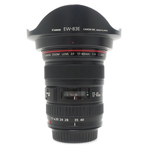 [중고] 캐논 Canon EF 17-40mm F4 L USM 정품 + EW-83E 후드포함 (A+)
