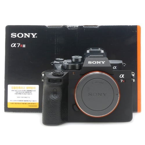[중고] 소니 SONY ILCE-7RM3  [ A7R3 , A7R III  ] BODY 정품,박스품 * 22,000 컷 * (A+)