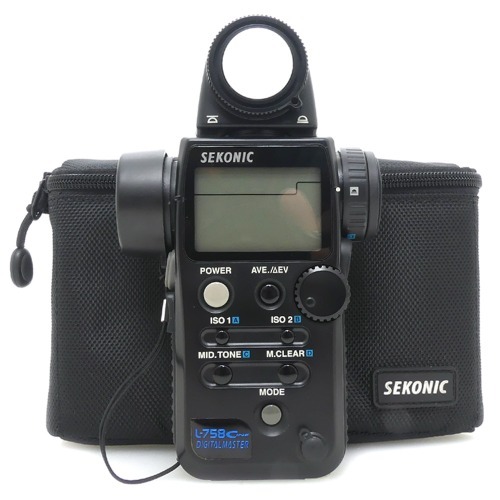 [중고] 쎄코닉 SEKONIC L-758 CINE Digital Master Light Meter 노출계 / 영상용 노출계 입반사식 스팟미터 + 케이스 , 스트랩포함 (A+)