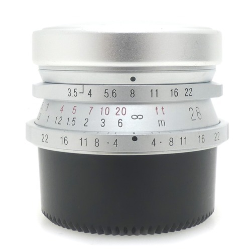 [중고-위탁판매] 보이그랜더 VOIGTLANDER COLOR-SKOPAR 28mm F3.5 - Leica L39 LTM Screw Mount - (A+)