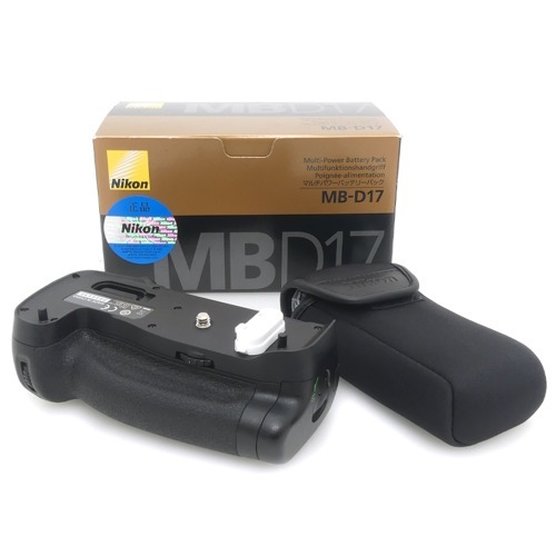 [중고] 니콘 Nikon Multi-Power Battery Pack MB-D17 정품 ,박스품 - 니콘 D500 세로그립 (S)