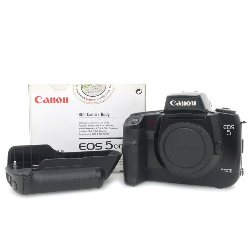 [중고] 캐논 Canon EOS 5 BODY 박스품 + 캐논 VERTICAL GRIP VG-10 그립 (A+)