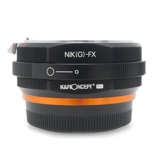 [중고] K&amp;F Concept NIK (G) - FX ( 니콘 G 렌즈 → 후지필름 FX 마운트 바디 ) 변환 마운트 어댑터 (S)