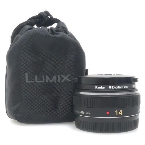 [중고] 파나소닉 Panasonic LUMIX G 14mm F2.5 ASPH [ H-H014 ] + 케이스포함 For MICRO FOUR THIRDS M4/3 마이크로 포서드 마운트 (S)
