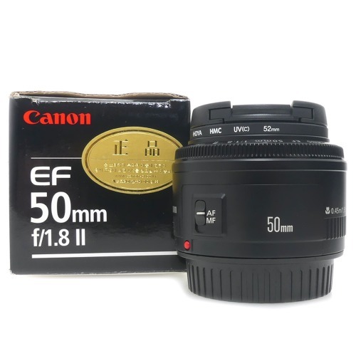 [중고] 캐논 Canon EF 50mm F1.8 II 정품 , 박스품 (S)