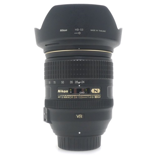 [중고] 니콘 Nikon AF-S NIKKOR 24-120mm F4 G ED VR -N - 정품 + HB-53 후드포함 (A+)