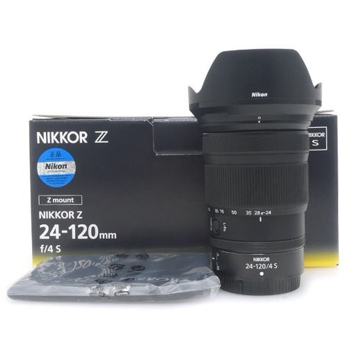 [중고] 니콘 Nikon NIKKOR Z 24-120mm F4 S 정품 ,박스품 - Z mount - 무상서비스 기간 2025년 11월 (S) - 예약 -