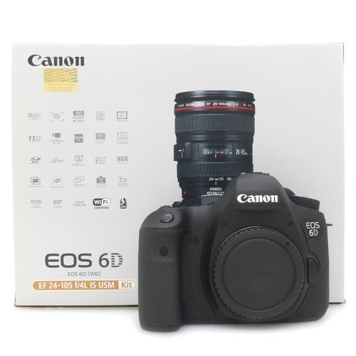 [중고-위탁판매] 캐논 Canon EOS 6D BODY 정품 ,박스품 + 정품 배터리 2개 * 8,800 컷 (S)