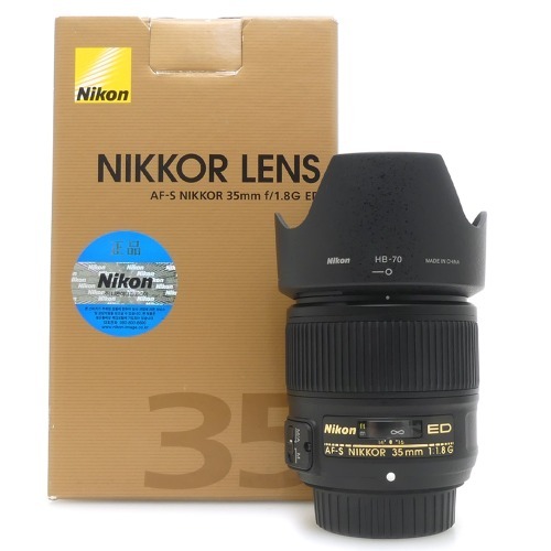 [중고] 니콘 Nikon AF-S NIKKOR 35mm F1.8 G ED 정품,박스품 (A+)