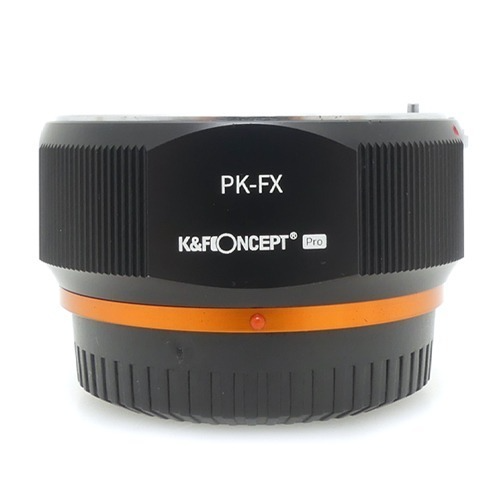 [중고] K&F Concept PK-FX PRO 렌즈변환 어댑터 무반사코팅 적용 [ PK 펜탁스 렌즈 - 후지필름 FX 바디 ] (A+)