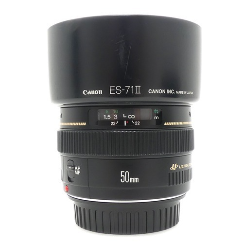 [중고] 캐논 Canon EF 50mm F1.4 USM 정품 + ES-71 II 후드포함 (A+)