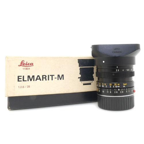 [중고] 라이카 Leica LEITZ ELMARIT-M 28mm F2.8 [ 3rd 3세대 ] 박스품 (A+)