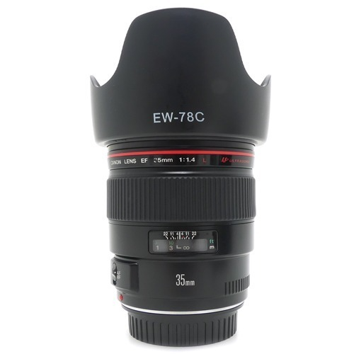 [중고] 캐논 Canon EF 35mm F1.4 L USM + EW-78C 호환후드포함 (A)