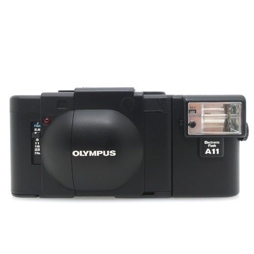 [중고] 올림푸스 OLYMPUS XA + Electronic Flash A11 [ F.ZUIIKO 35mm F2.8 ] (A+) - 예약 -