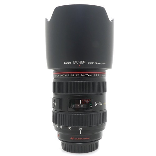 [중고] 캐논 Canon EF 24-70mm F2.8 L USM 정품 + EW-83F 후드포함 (A)
