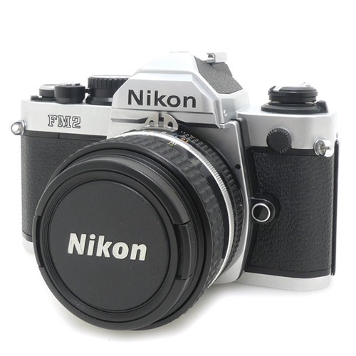 [중고] 니콘 Nikon FM2 N BODY + 니콘 Nikon MF NIKKOR 50mm F1.4 (A+)