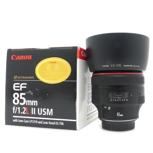[중고] 캐논 Canon EF 85mm F1.2 L II USM 정품,박스품 (A+)