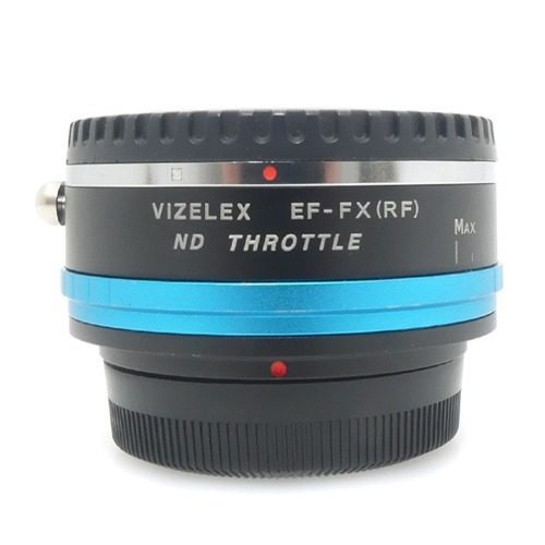 [중고] Vizelex ND 스로틀 렌즈 마운트 어댑터 - Canon EF 렌즈 - Fujifilm Fuji X- 시리즈 가변 미러 내장 ND 필터 (1 ~ 8 스톱) (A)