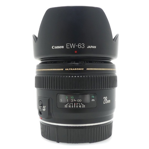 [중고] 캐논 Canon EF 28mm F1.8 USM 정품 + EW-63 후드포함 (A+)