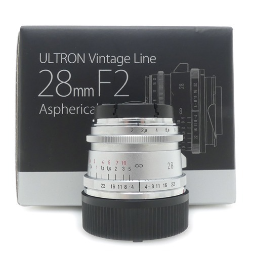 [중고] 보이그랜더 VOIGTLANDER ULTRON Vintage Line 28mm F2 Aspherical TYPE II [ Sliver ] 정품 , 박스품 For 라이카 M 마운트 (S)