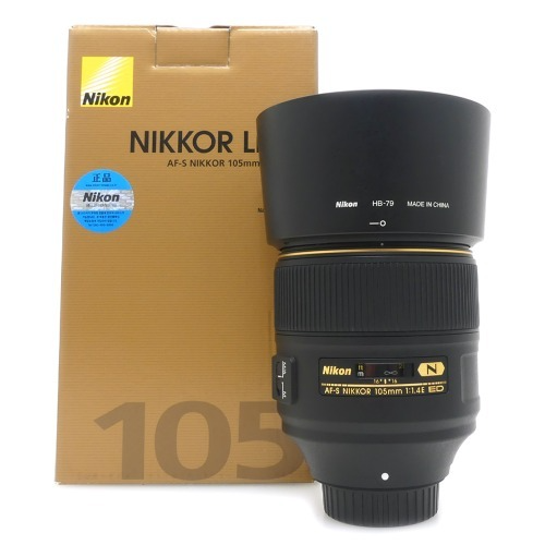 [중고] 니콘 Nikon AF-S NIKKOR 105mm F1.4E ED -N- 정품 , 박스품 (S)