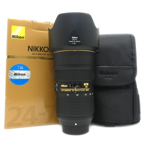 [중고] 니콘 Nikon AF-S NIKKOR 24-70mm F2.8 E ED VR -N- 정품,박스품 (A+)