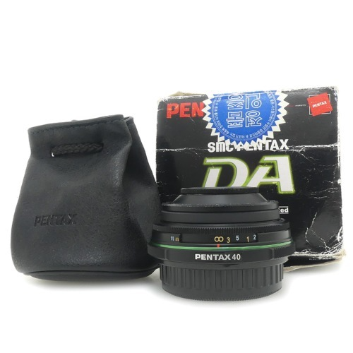 [중고] 펜탁스 PENTAX SMC DA 40mm F2.8 Limited Pancake Lens 정품 , 박스품 (A)