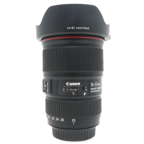 [중고] 캐논 Canon EF 16-35mm F4 L IS USM 정품 + LH-82 호환 후드포함 (A)