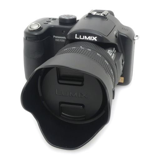 [중고] 파나소닉 Panasonic LUMIX DMC-FZ50 12X Optical Zoom 10.1MP Digital Camera + 후드 , 배터리 2개 , 부속포함 (A+)