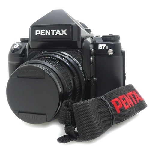 [중고] 펜탁스 PENTAX 67 II BODY +  펜탁스 PENTAX 67 SMC 105mm F2.4 + 스트랩포함 (A)